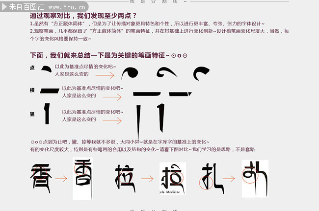 转藏式字体设计初探