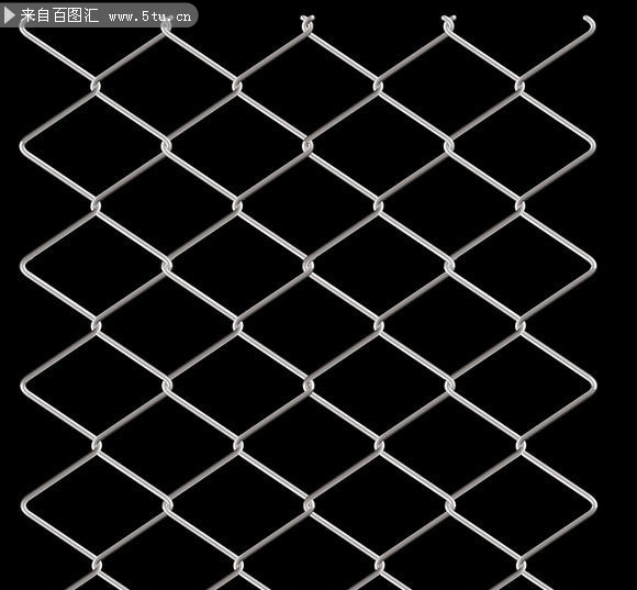 [转]ps教程鼠绘超逼真的铁丝网-photoshop教程-百图汇设计素材