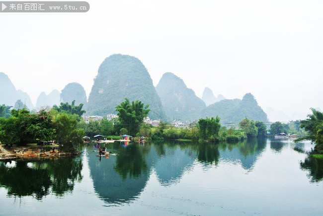 桂林山水風景畫